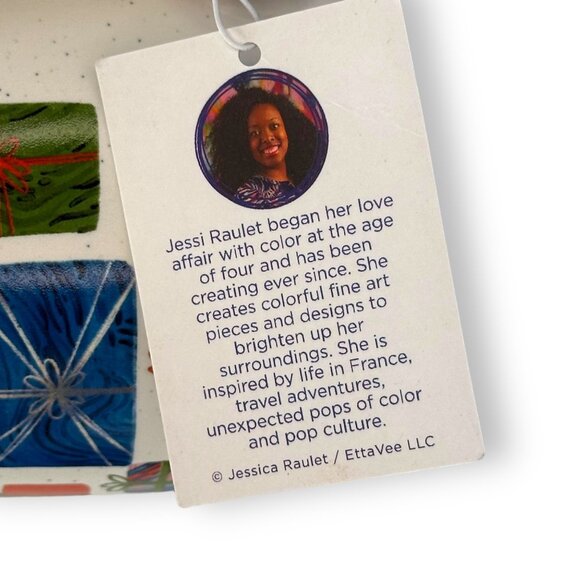 Etta Vee Merry Merry Holiday Ceramic Coffee Tea Latte Mug NWT Fun Gift Teacher - Picture 3 of 9